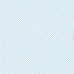 Polka Dot Fabric - White / Aqua 2mm