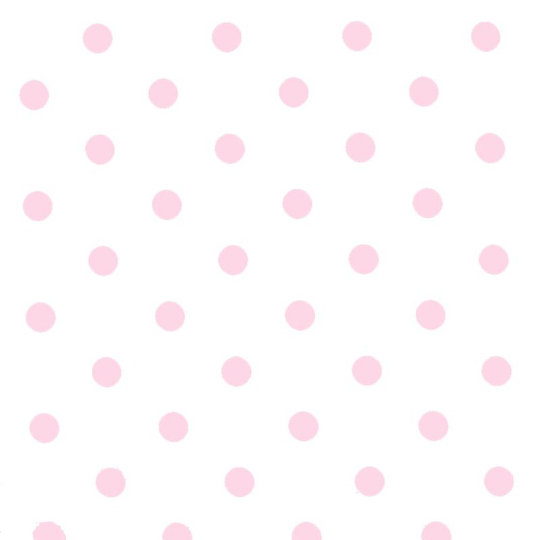 Polka Dot Fabric - White / Pink 18mm | The fabric baron