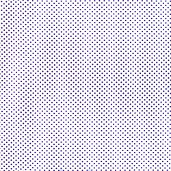 Tissu à pois - Blanc / violet 2mm