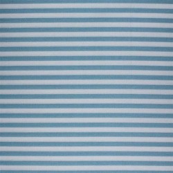 Cotton Stripes - Blue White 5mm