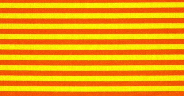 Cotton Stripes - Yellow Orange 5mm | The fabric baron