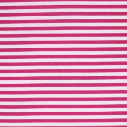 Cotton Stripes - Fuchsia Pink 5mm