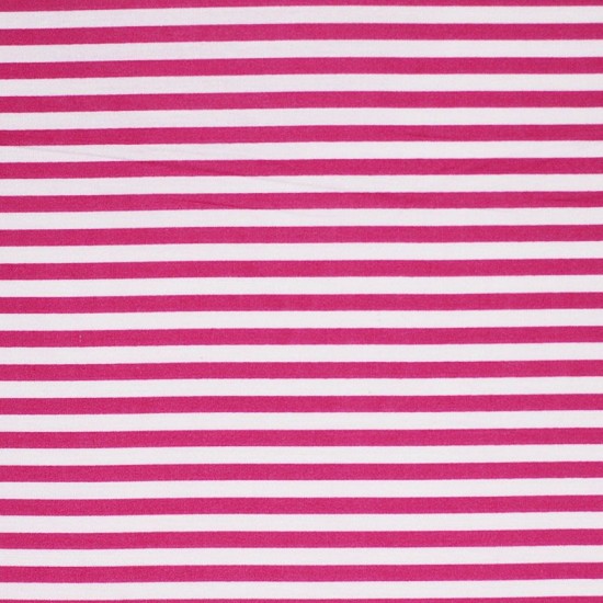 Baumwolle Streifen - Pink rosa 5mm