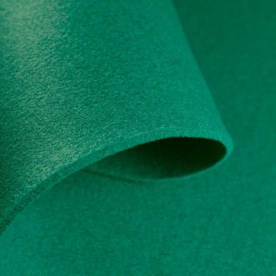 reactie periscoop charme Vilt 3mm - blauw groen | The fabric baron