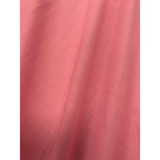 Poplin Cotton Fabric Pink