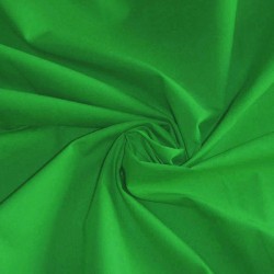 Poplin Cotton Fabric Grass Green