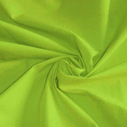 Poplin Cotton Fabric Lime