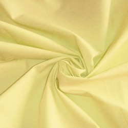 Poplin Cotton Fabric Soft Yellow