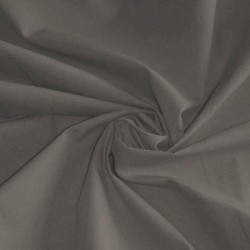 Poplin Cotton Fabric Grey