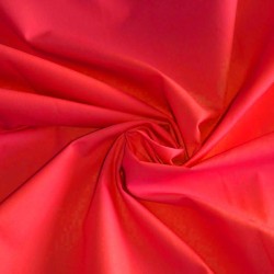 Poplin Cotton Fabric Red