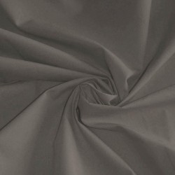 Poplin Cotton Fabric Antraciet