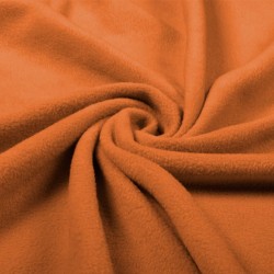 Tissu Polaire - Orange