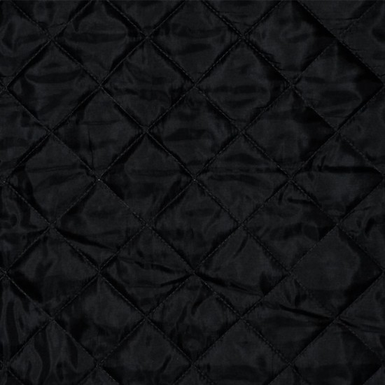 Lining Quilted 5cm - Black