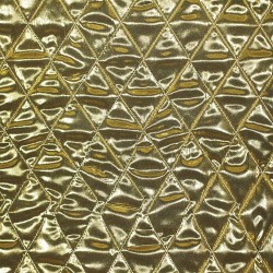 Lining Quilted 5cm - Gold