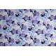 Cotton Satin Fabric - Multi Lilac