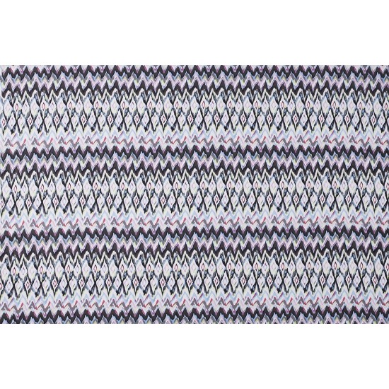 Cotton Satin Fabric - Herringbone Ecru Cyclaam