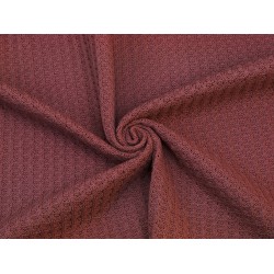 Waffle Cotton Knitted - Light Brique