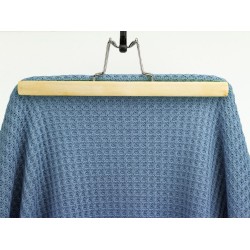 Waffle Cotton Knitted - Light Blue