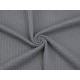 Waffle Cotton Knitted - Gray