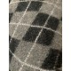 Knitted Check Design - Grey