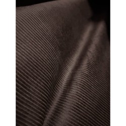 Rib Fabric - Dark Brown
