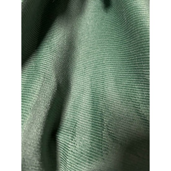 Rib Fabric - Bronze Green