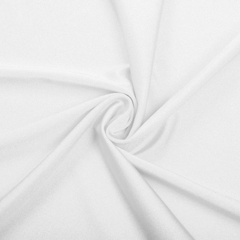 White Polyester Poplin Fabric