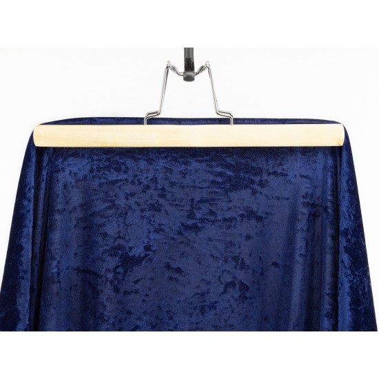 Stretch Velvet  - Navy
