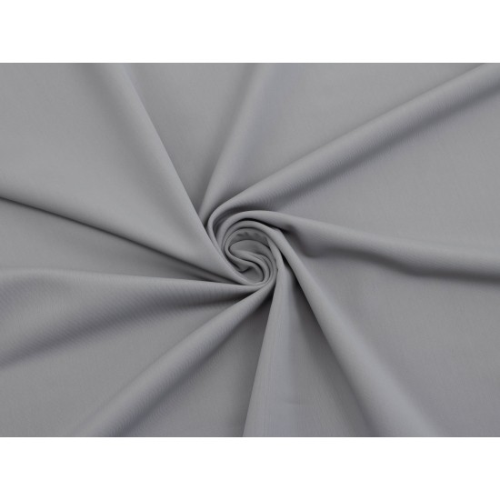 Mondstuk tekort afgewerkt Spandex stof (Mat) - Grijs | The fabric baron