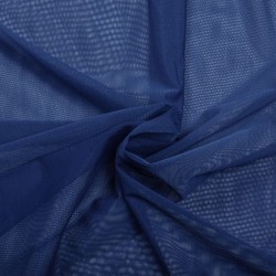 Mesh Fabric Stretch - Dark Cobalt
