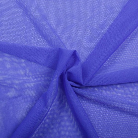 Tissu de mesh élastique - Cobalt