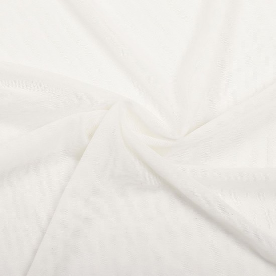 Mesh Fabric Stretch - Off White