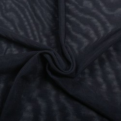Mesh Fabric Stretch - Black