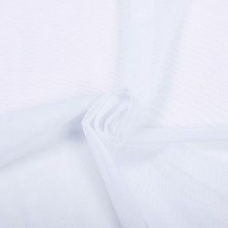 Mesh Fabric Stretch - White