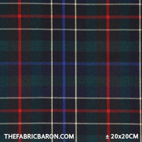 Schotse Tartan stof - Rode Stuart