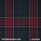 Scottish Tartan - Green Red Navy Yellow