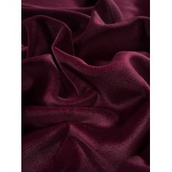 Cotton Velvet - Dark Burgundy