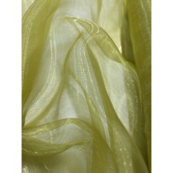 Organza Fabric Lime