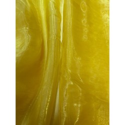 Organza Fabric Yellow