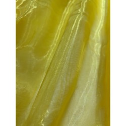 Organza Fabric Yellow