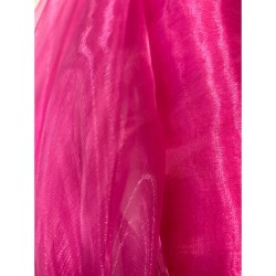 Organza Fabric Hot Pink