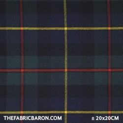 Scottish Tartan - Black Watch Yellow Red