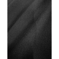 Ribbed Skipants Fabric - Black