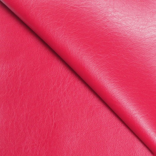 Red Faux Leather Fabric