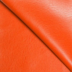 Faux leather - Orange