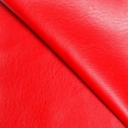 Faux leather - Red