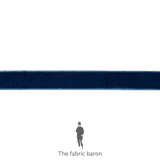 Velvet Ribbon 15mm - Dark Blue