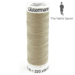Gutermann Sew-all Thread 200m - Camel Grey (854)