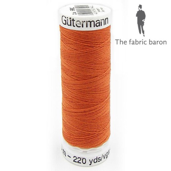Gutermann Sew-all Thread 200m - Brique Orange (982)