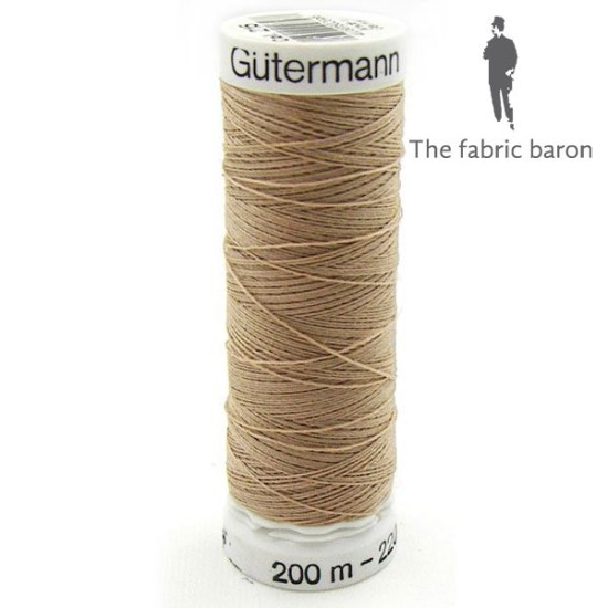 Gutermann Sew-all Thread 200m - Camel Beige (215)